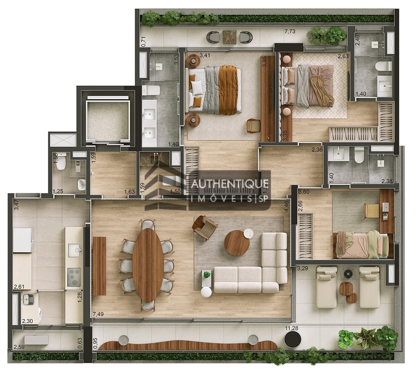 Cobertura à venda com 3 quartos, 332m² - Foto 30