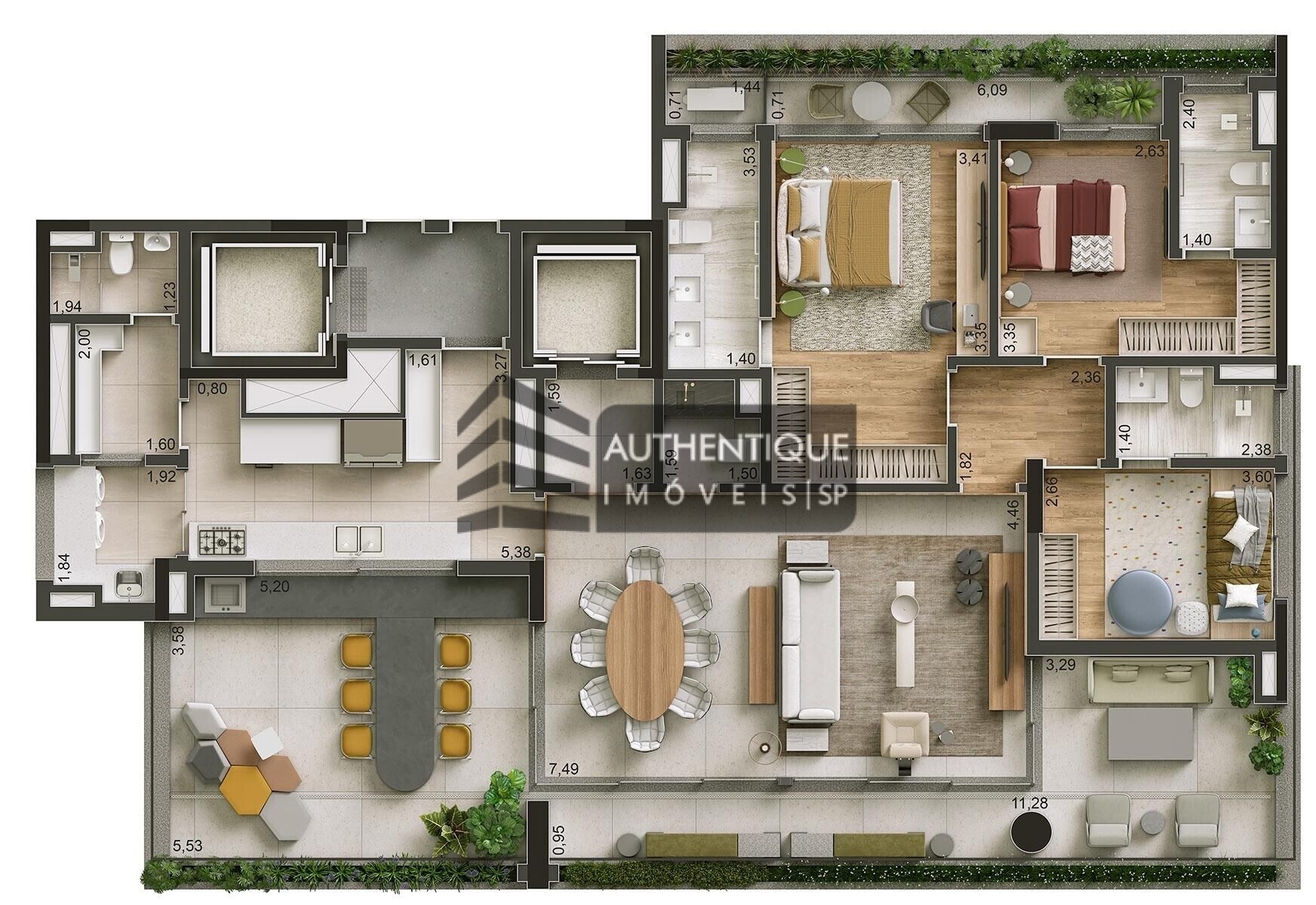 Cobertura à venda com 3 quartos, 332m² - Foto 34