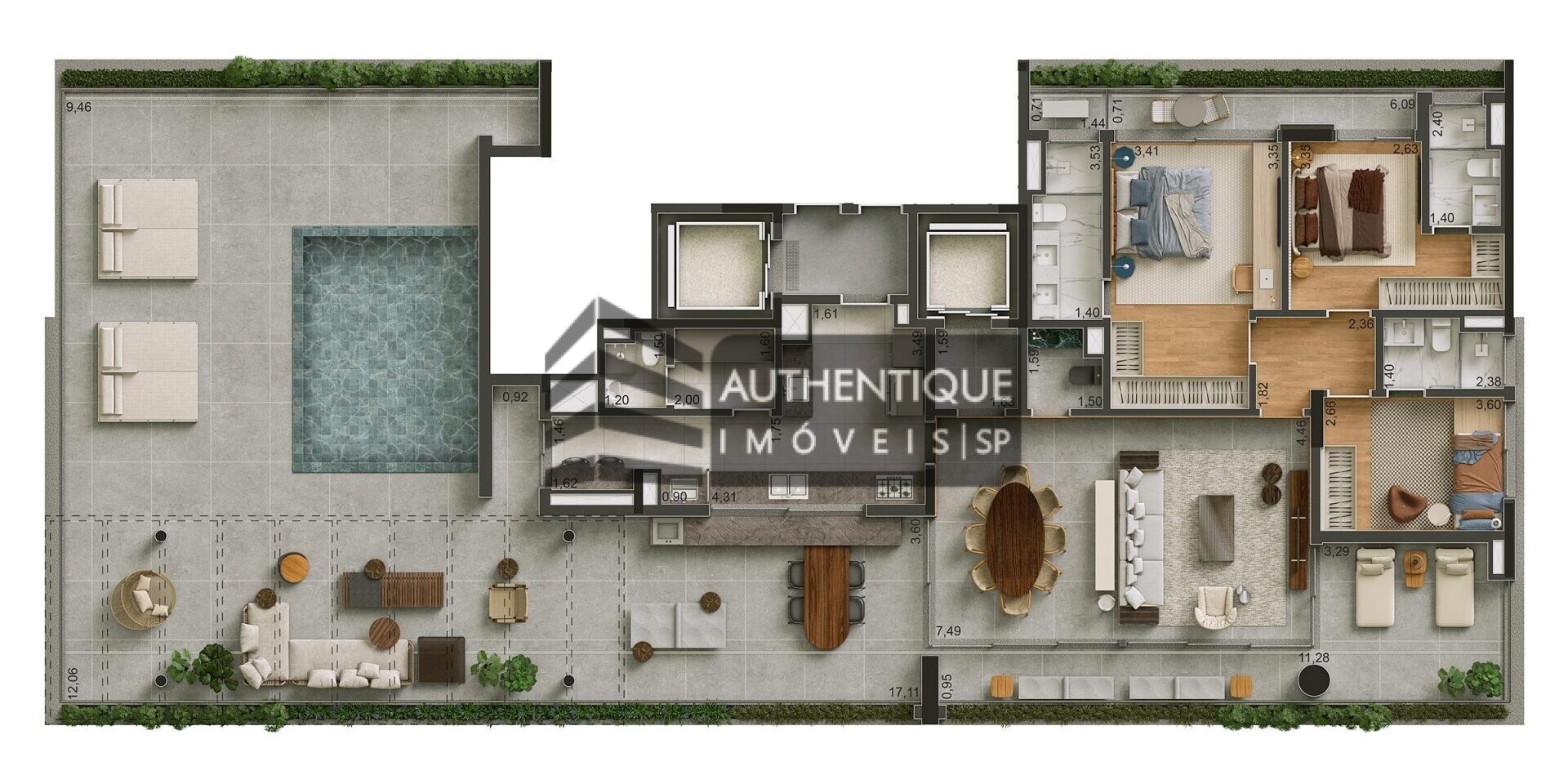 Cobertura à venda com 3 quartos, 332m² - Foto 32