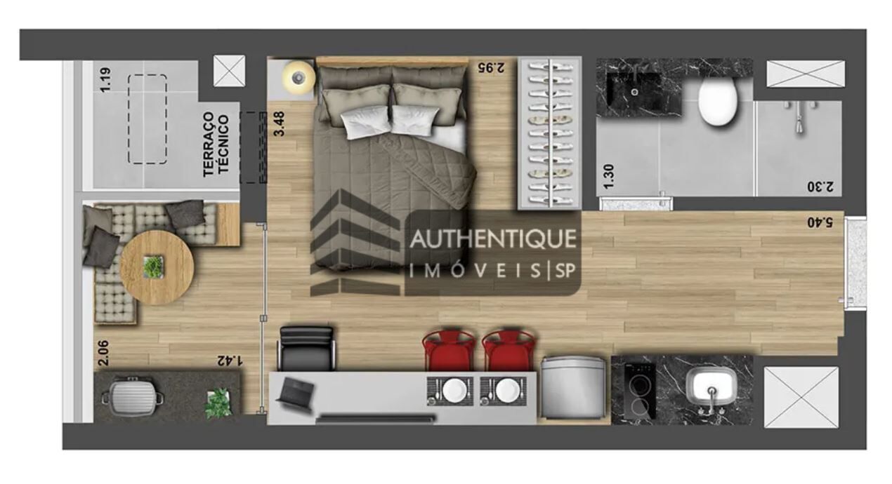 Apartamento à venda com 3 quartos, 98m² - Foto 17