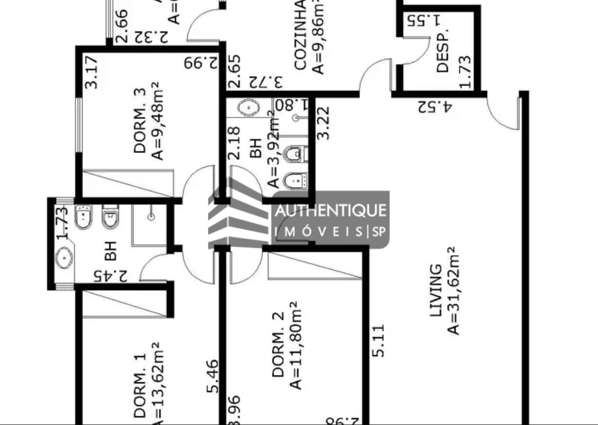 Apartamento à venda com 3 quartos, 125m² - Foto 46