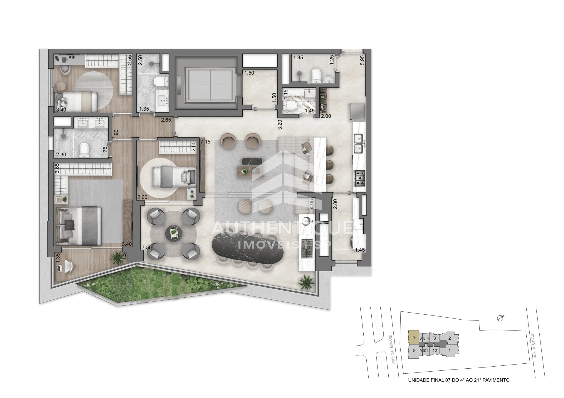 Apartamento, 1 quarto, 55 m² - Foto 21