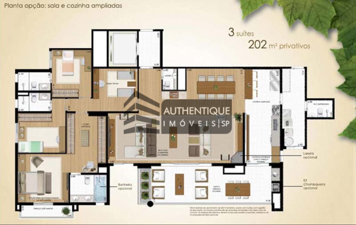 Apartamento à venda com 3 quartos, 202m² - Foto 43