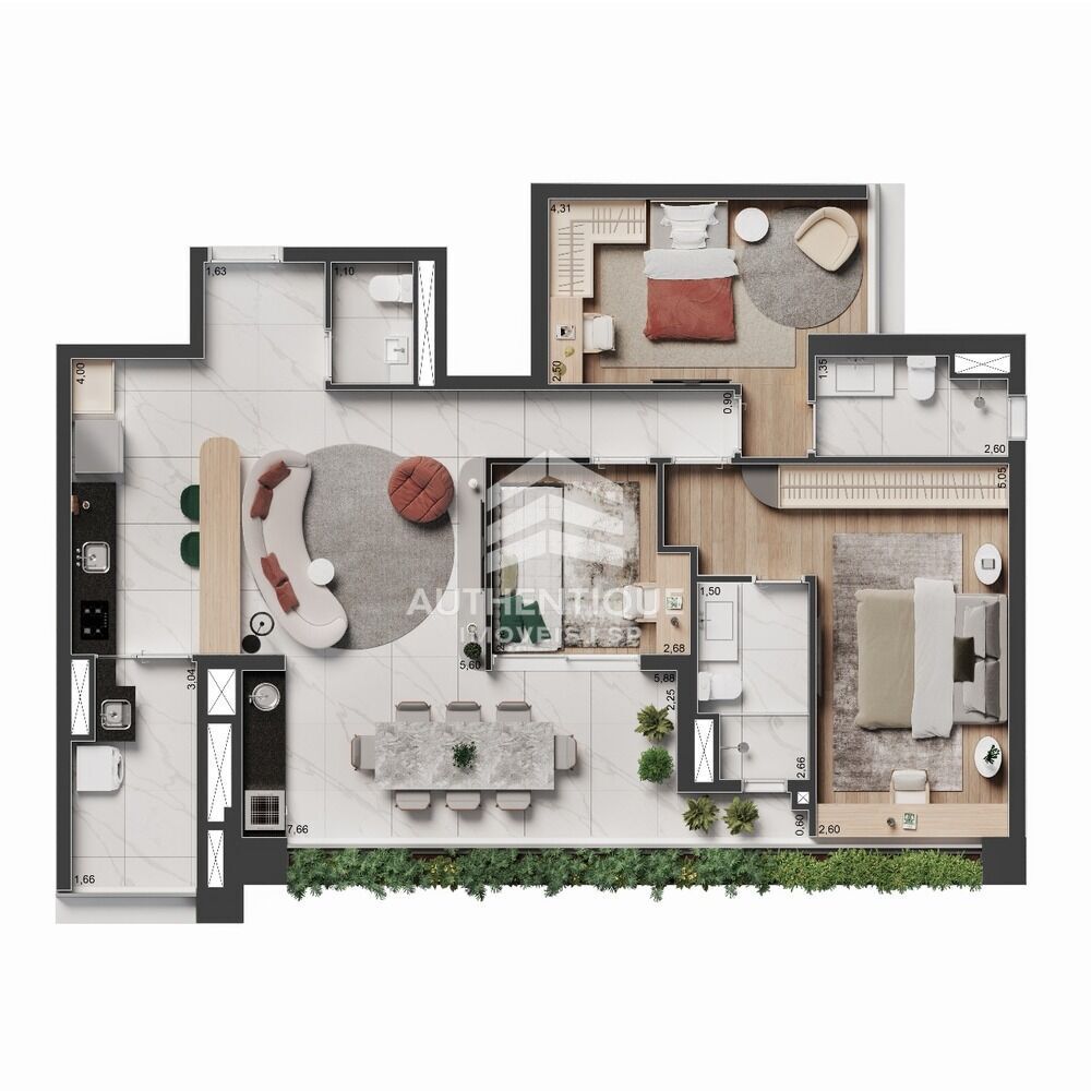 Cobertura, 2 quartos, 147 m² - Foto 54