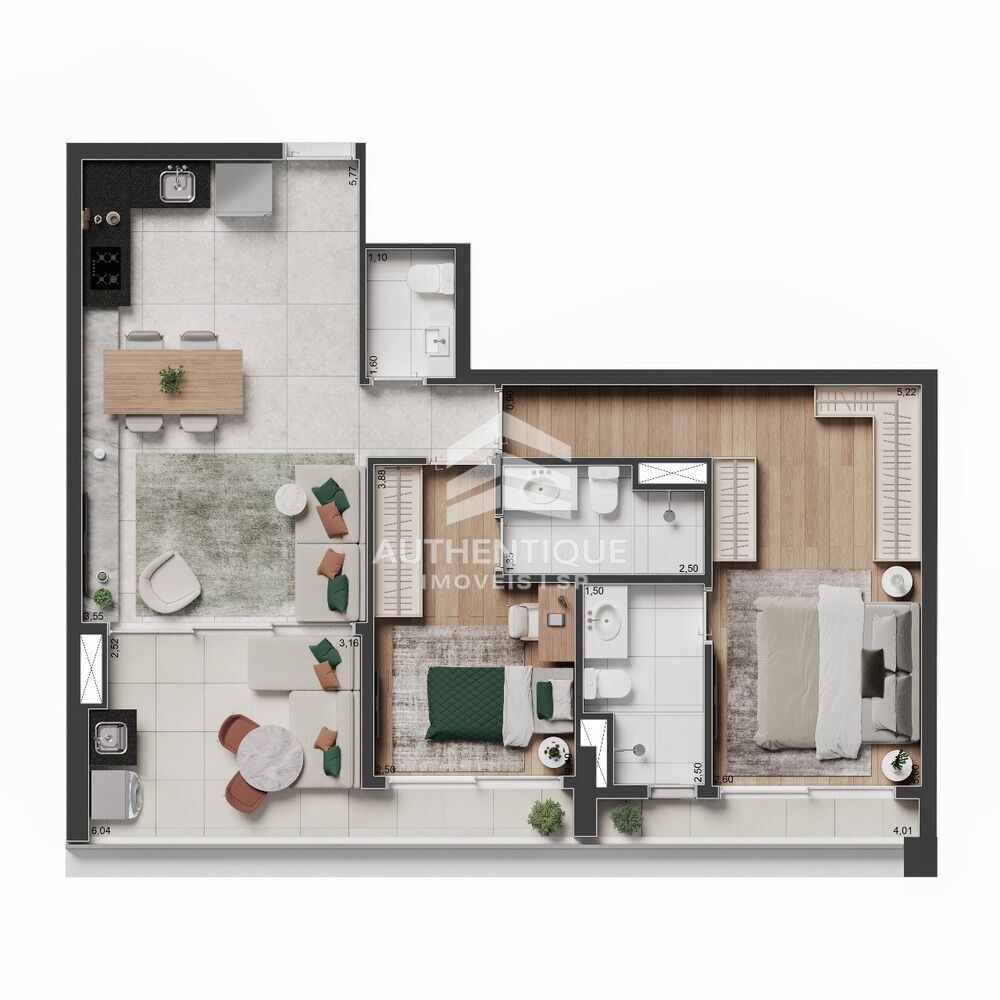 Cobertura, 2 quartos, 147 m² - Foto 52