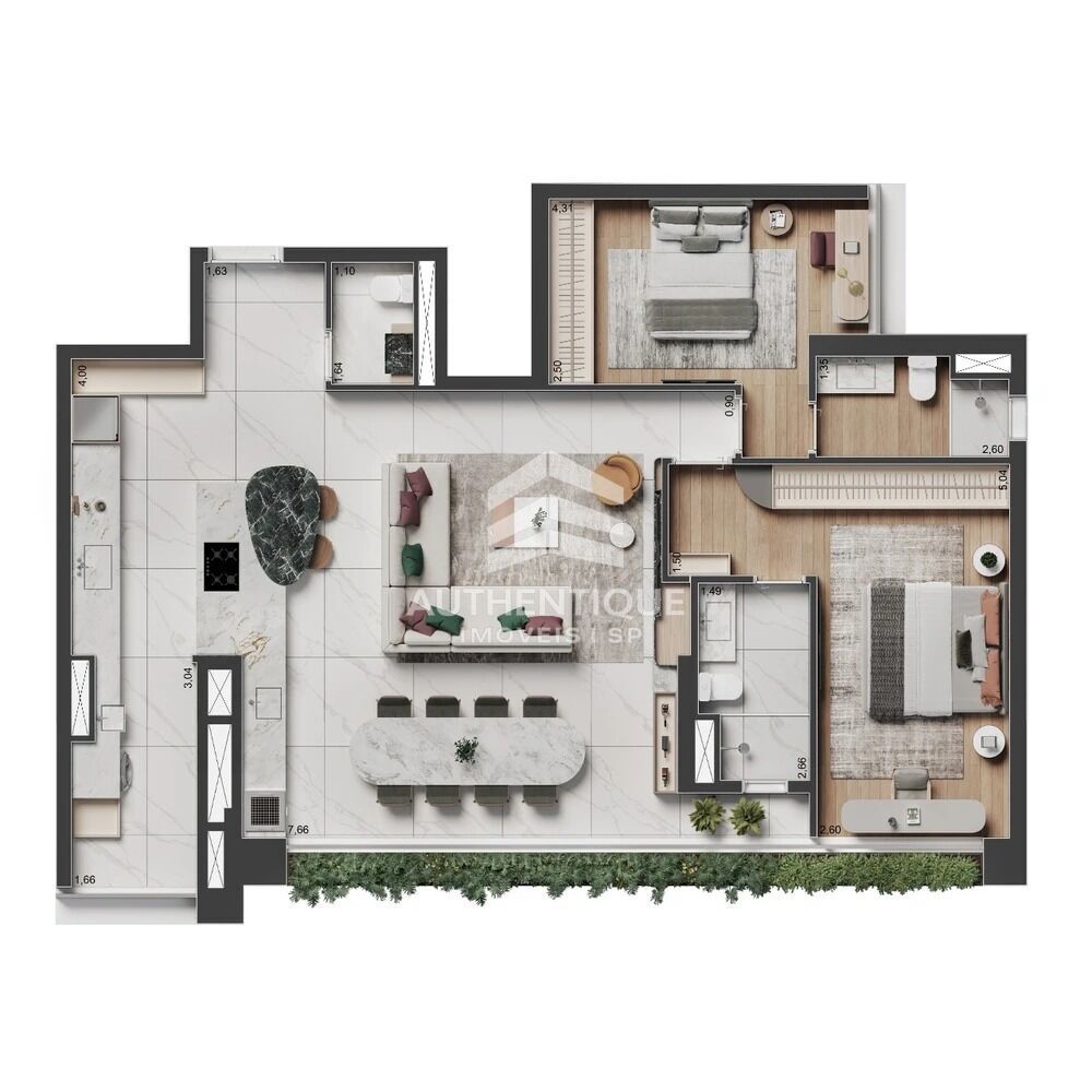 Cobertura, 2 quartos, 147 m² - Foto 53