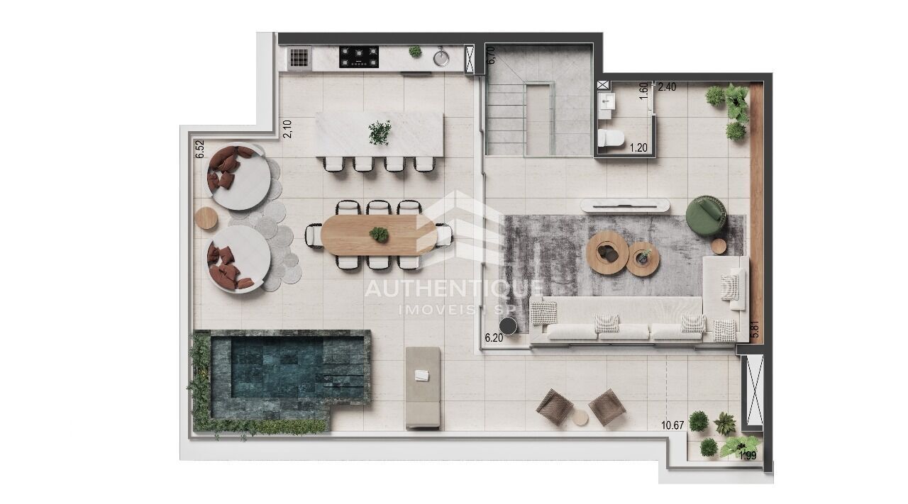 Cobertura, 2 quartos, 147 m² - Foto 51