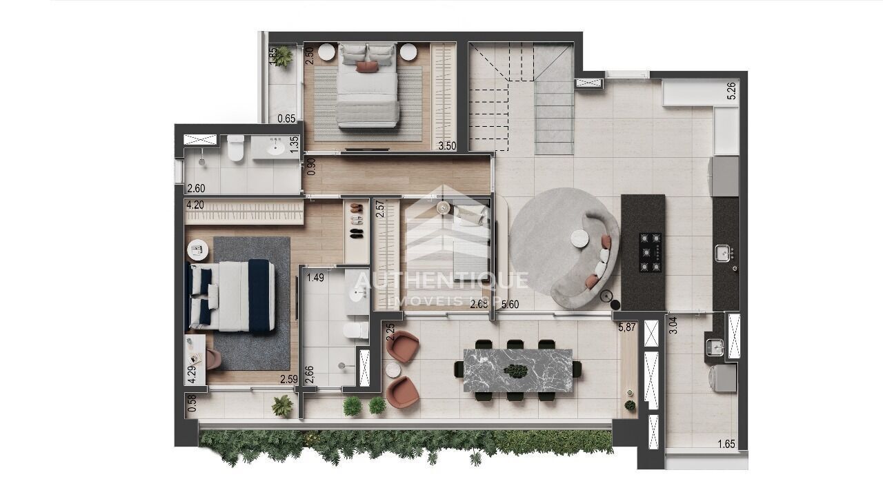 Cobertura, 2 quartos, 147 m² - Foto 50