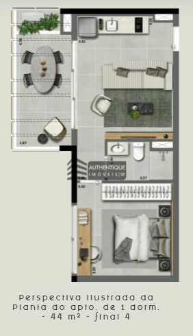 Apartamento à venda com 2 quartos, 67m² - Foto 13