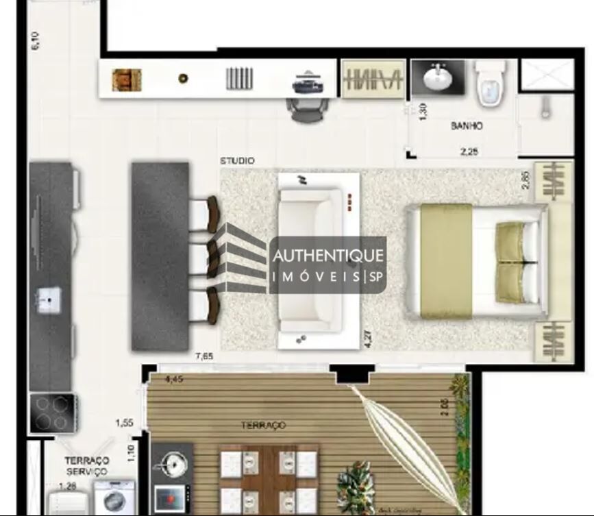 Apartamento à venda com 2 quartos, 72m² - Foto 46