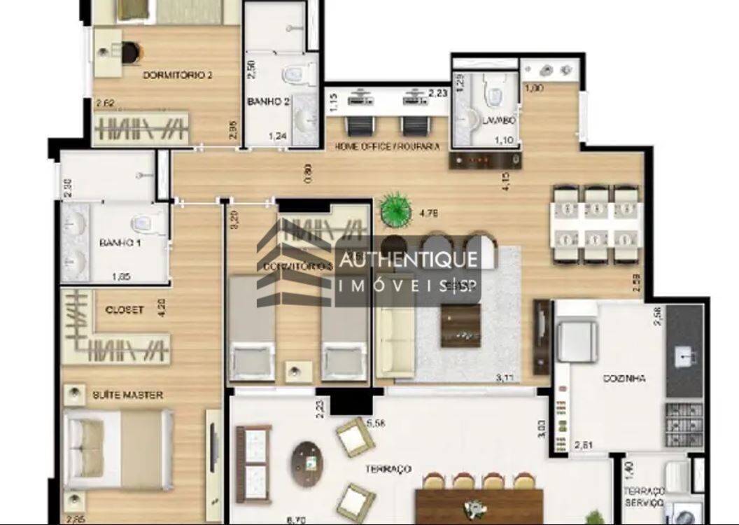 Apartamento à venda com 2 quartos, 72m² - Foto 42