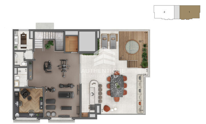 Cobertura, 4 quartos, 328 m² - Foto 32