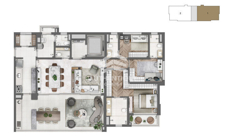 Cobertura, 4 quartos, 328 m² - Foto 28