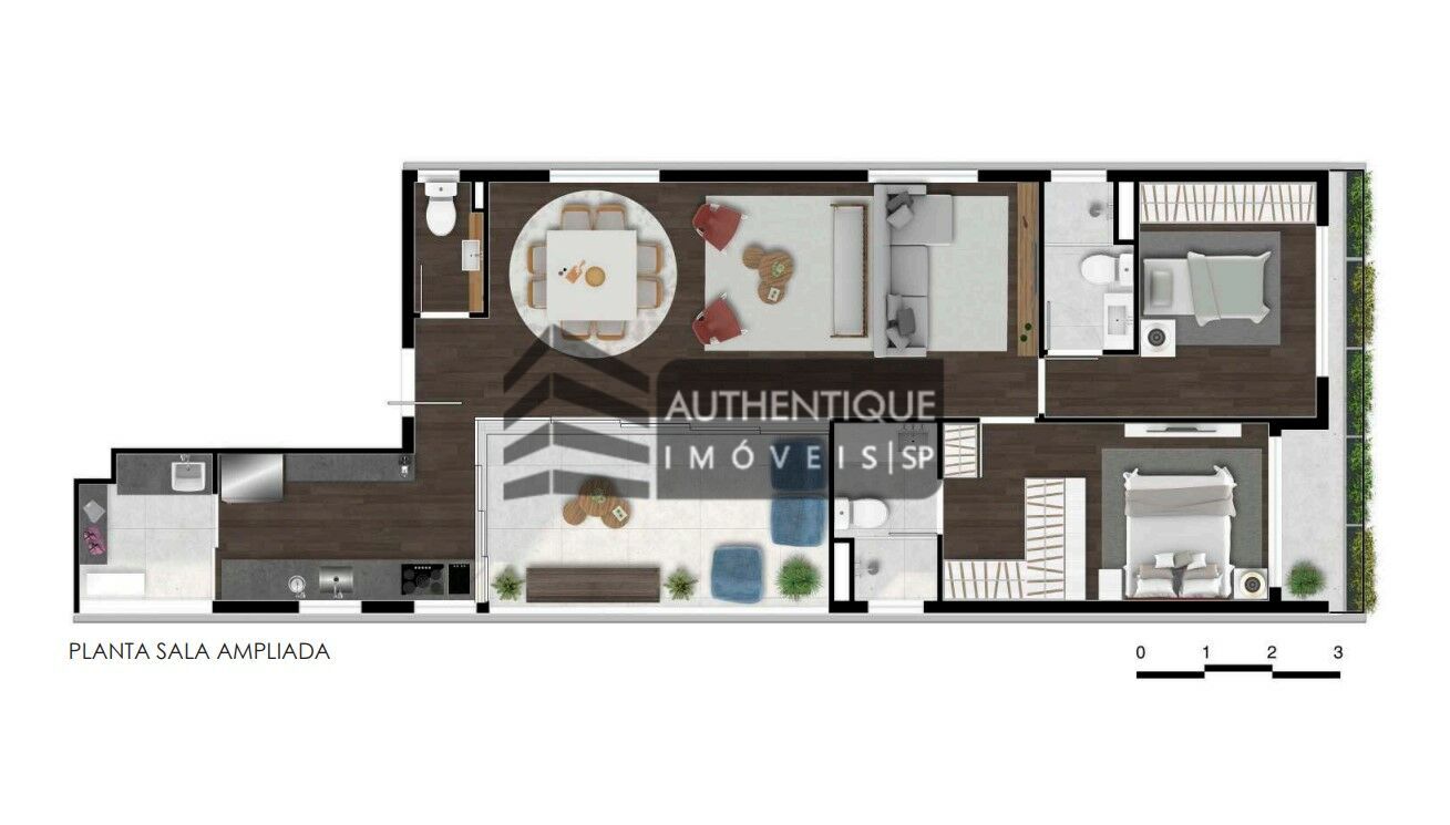 Apartamento à venda com 3 quartos, 104m² - Foto 26