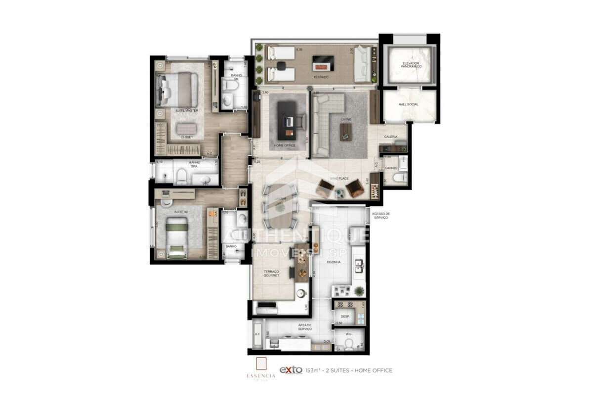 Apartamento, 3 quartos, 263 m² - Foto 20