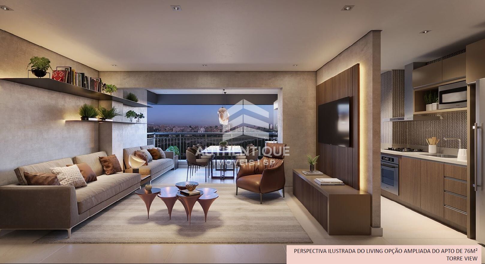 Apartamento, 2 quartos, 76 m² - Foto 1