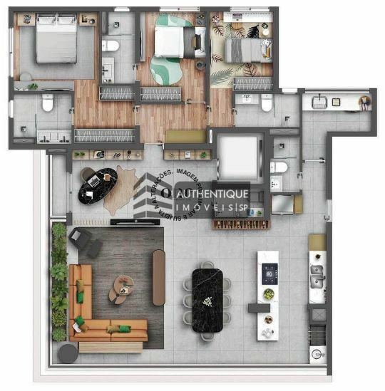 Apartamento, 4 quartos, 205 m² - Foto 23