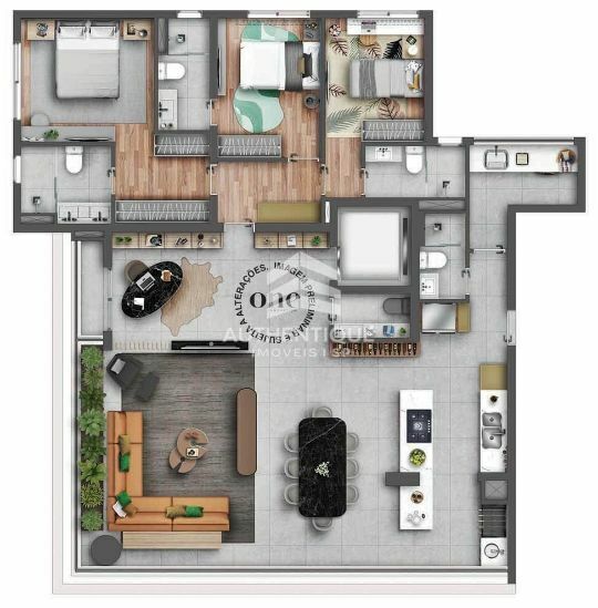 Apartamento, 4 quartos, 205 m² - Foto 23