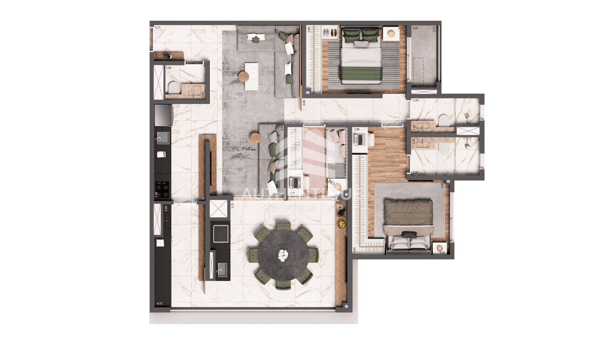 Apartamento, 3 quartos, 142 m² - Foto 20
