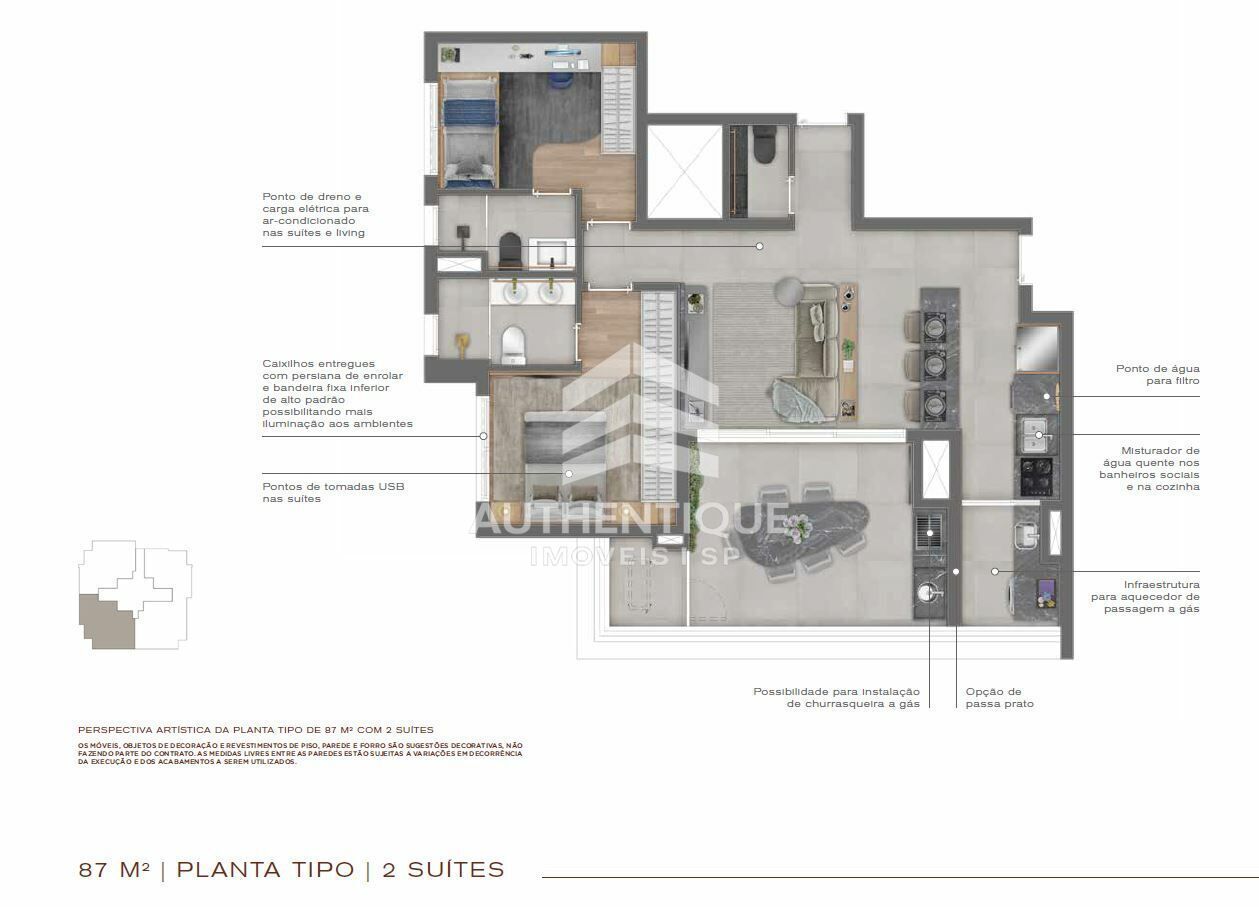 Apartamento, 2 quartos, 91 m² - Foto 29