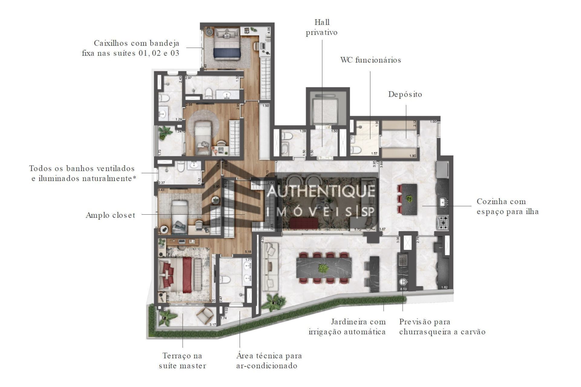 Cobertura à venda com 4 quartos, 521m² - Foto 31