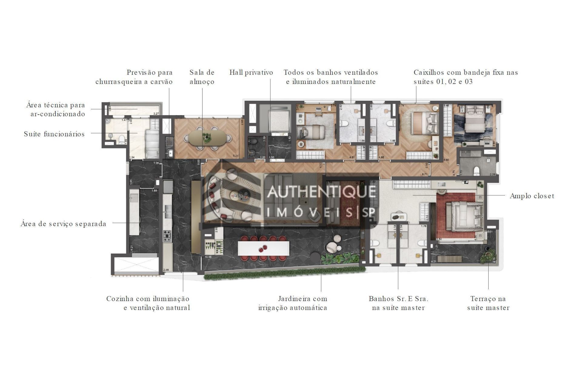 Cobertura à venda com 4 quartos, 521m² - Foto 33
