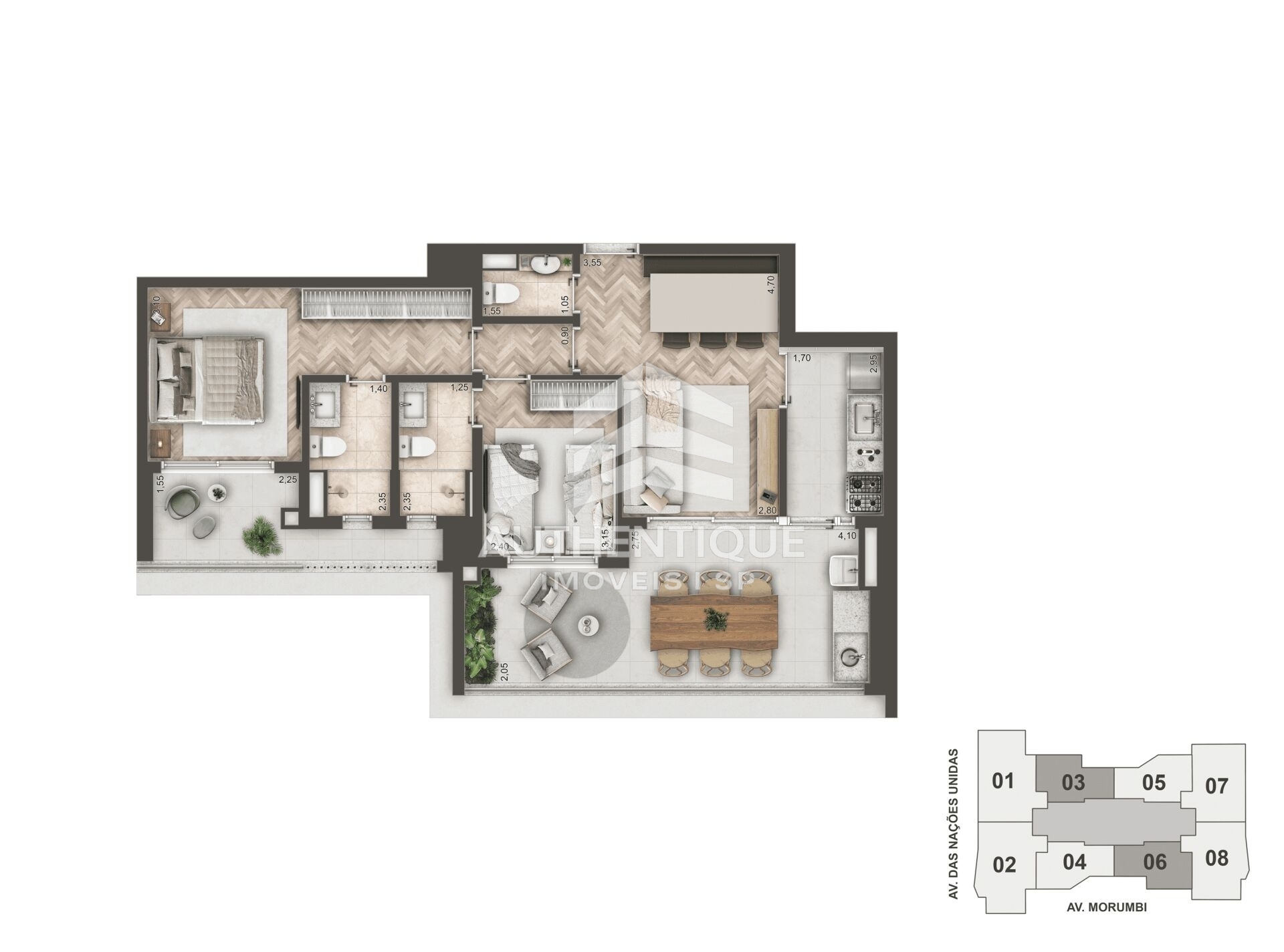 Apartamento, 2 quartos, 101 m² - Foto 26