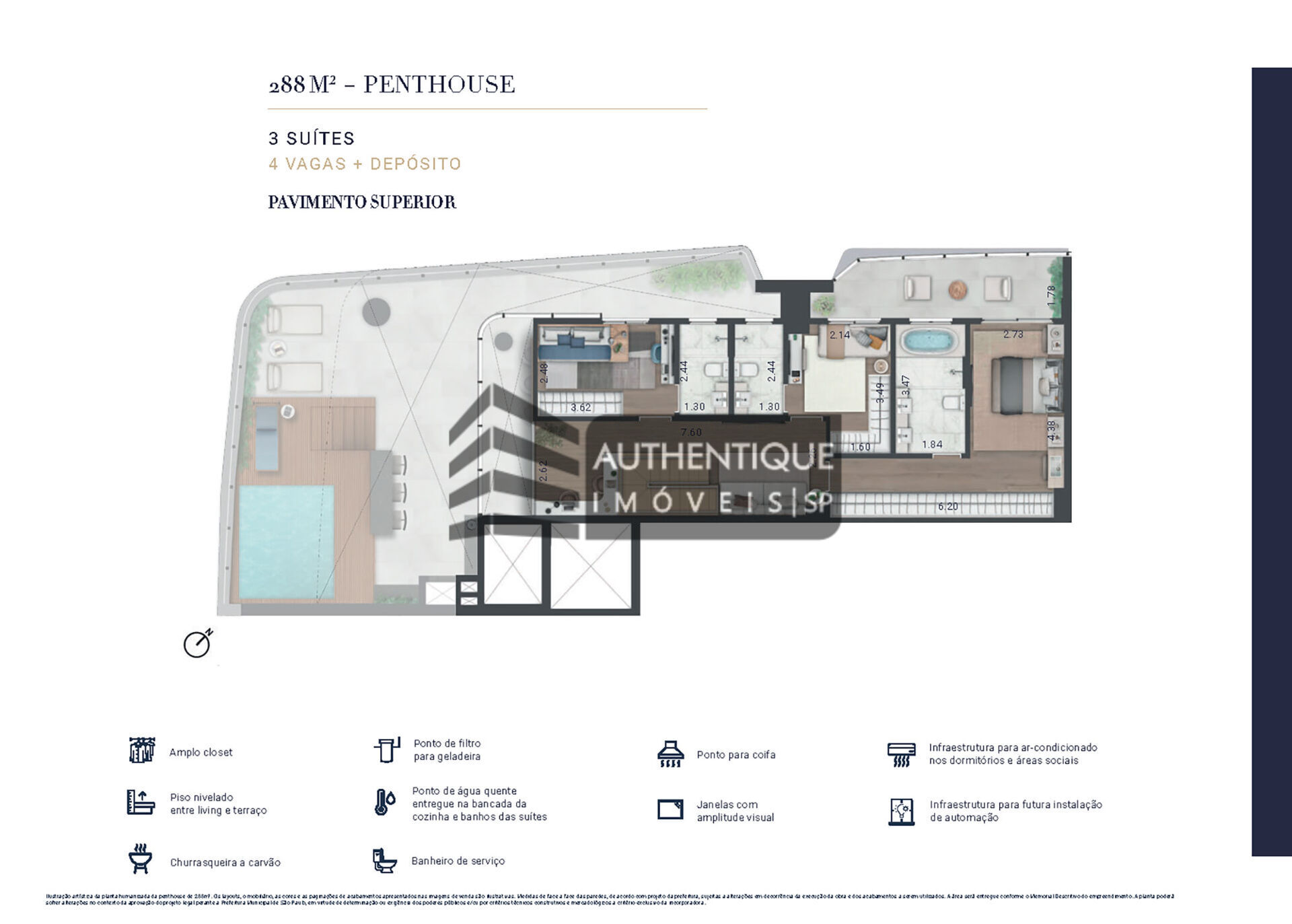 Cobertura à venda com 4 quartos, 288m² - Foto 45