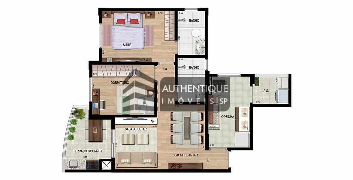 Apartamento à venda com 2 quartos, 71m² - Foto 36