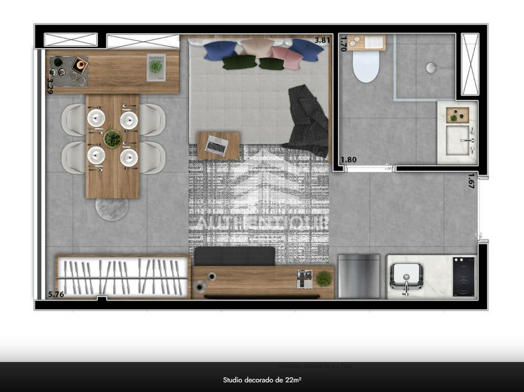 Apartamento, 1 quarto, 22 m² - Foto 28