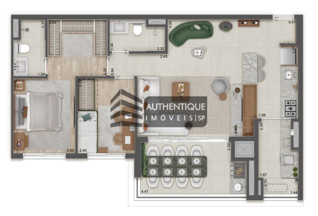 Apartamento à venda com 2 quartos, 65m² - Foto 42