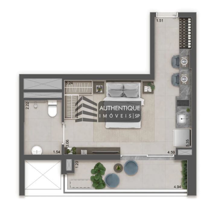 Apartamento à venda com 2 quartos, 65m² - Foto 36