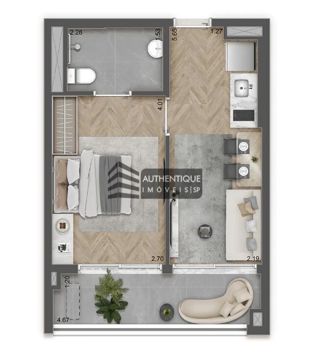 Apartamento à venda com 2 quartos, 65m² - Foto 37