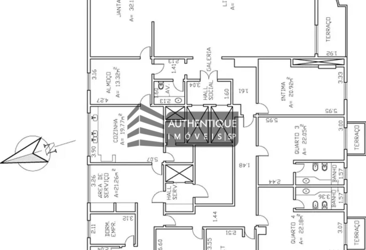 Apartamento à venda com 4 quartos, 500m² - Foto 27