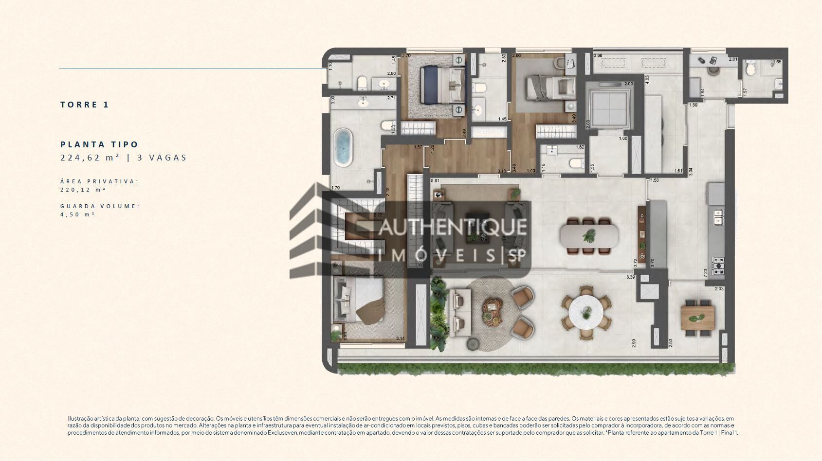 Apartamento à venda com 4 quartos, 262m² - Foto 10