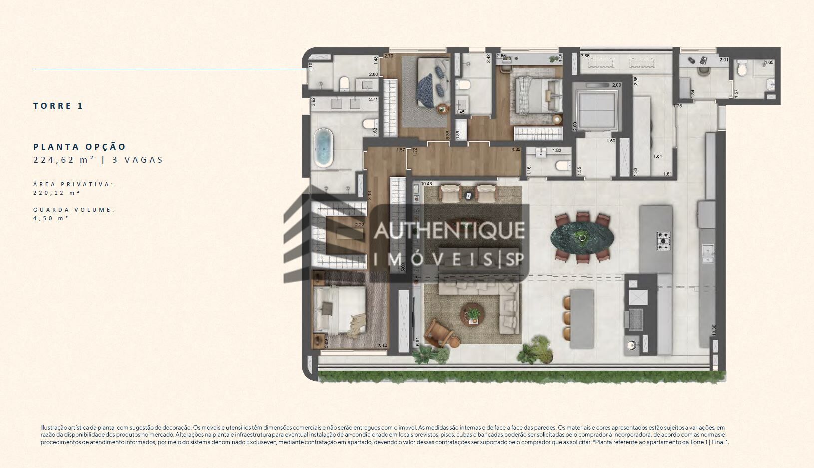 Apartamento à venda com 4 quartos, 262m² - Foto 11