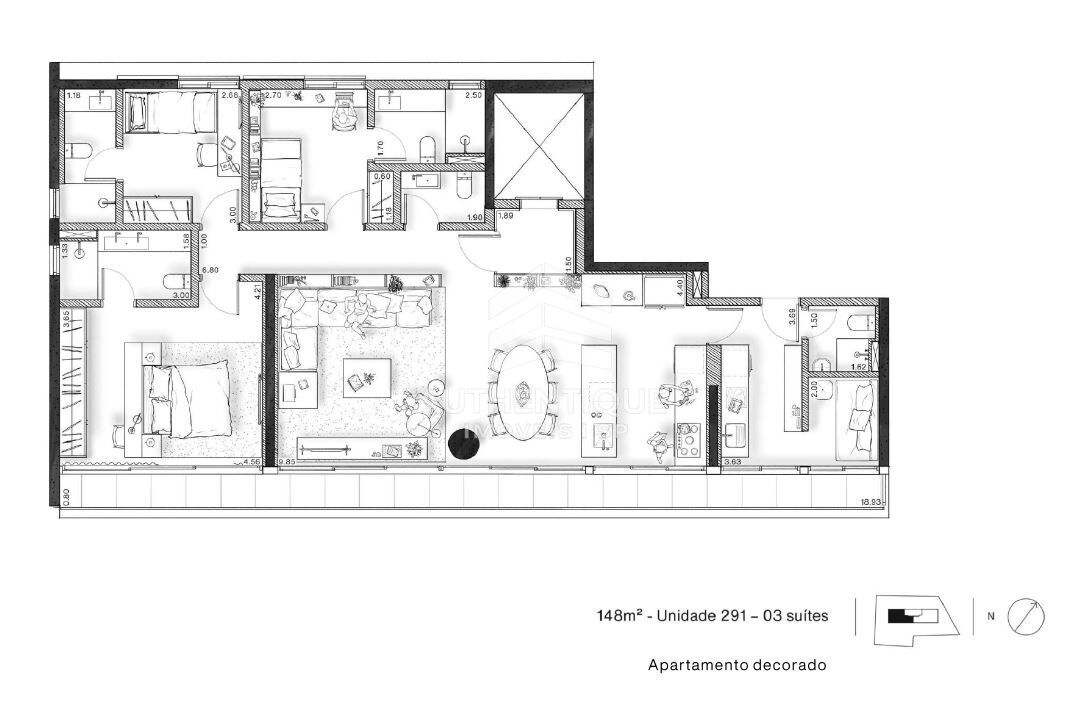 Cobertura, 3 quartos, 253 m² - Foto 18