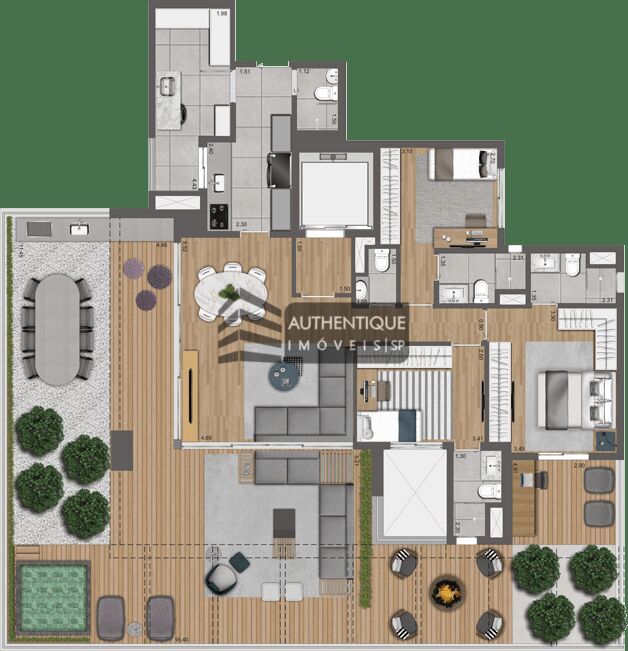 Apartamento à venda com 3 quartos, 147m² - Foto 29