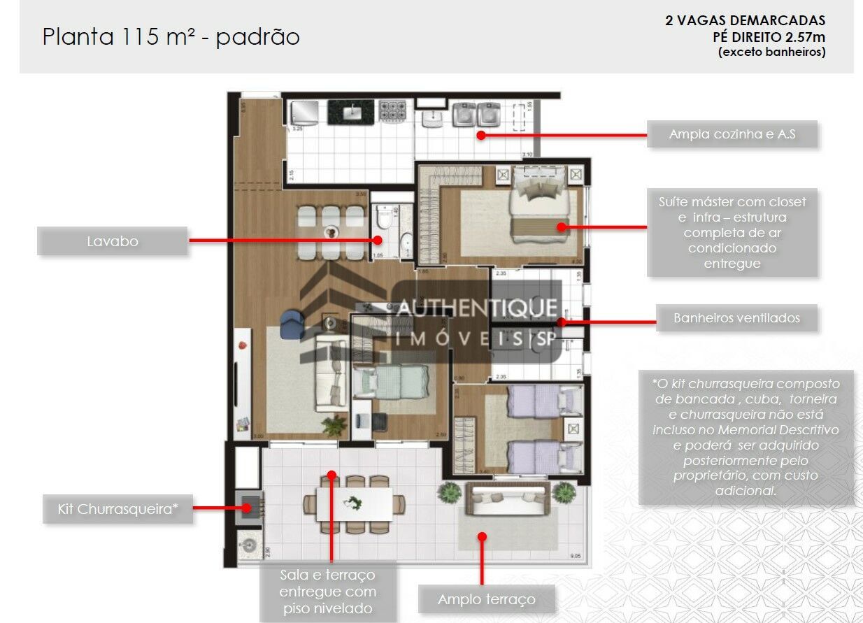 Apartamento à venda com 2 quartos, 115m² - Foto 45