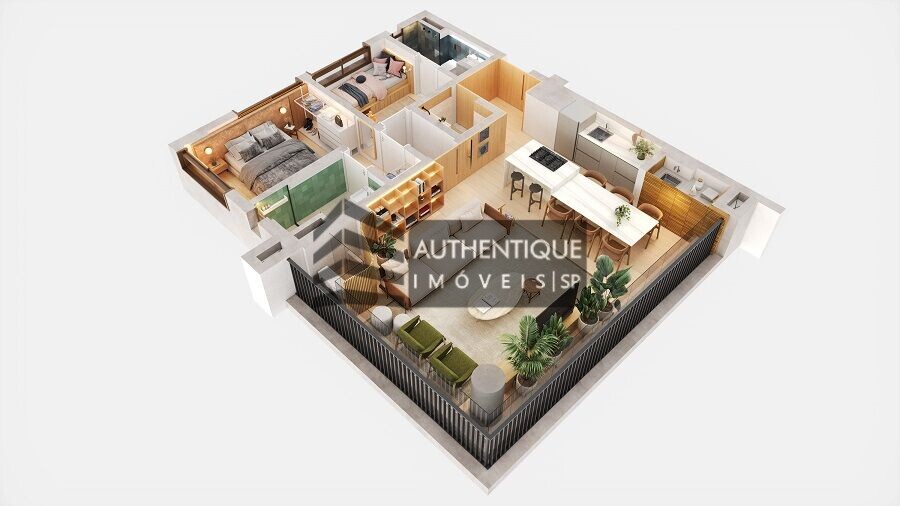 Apartamento à venda com 2 quartos, 72m² - Foto 33