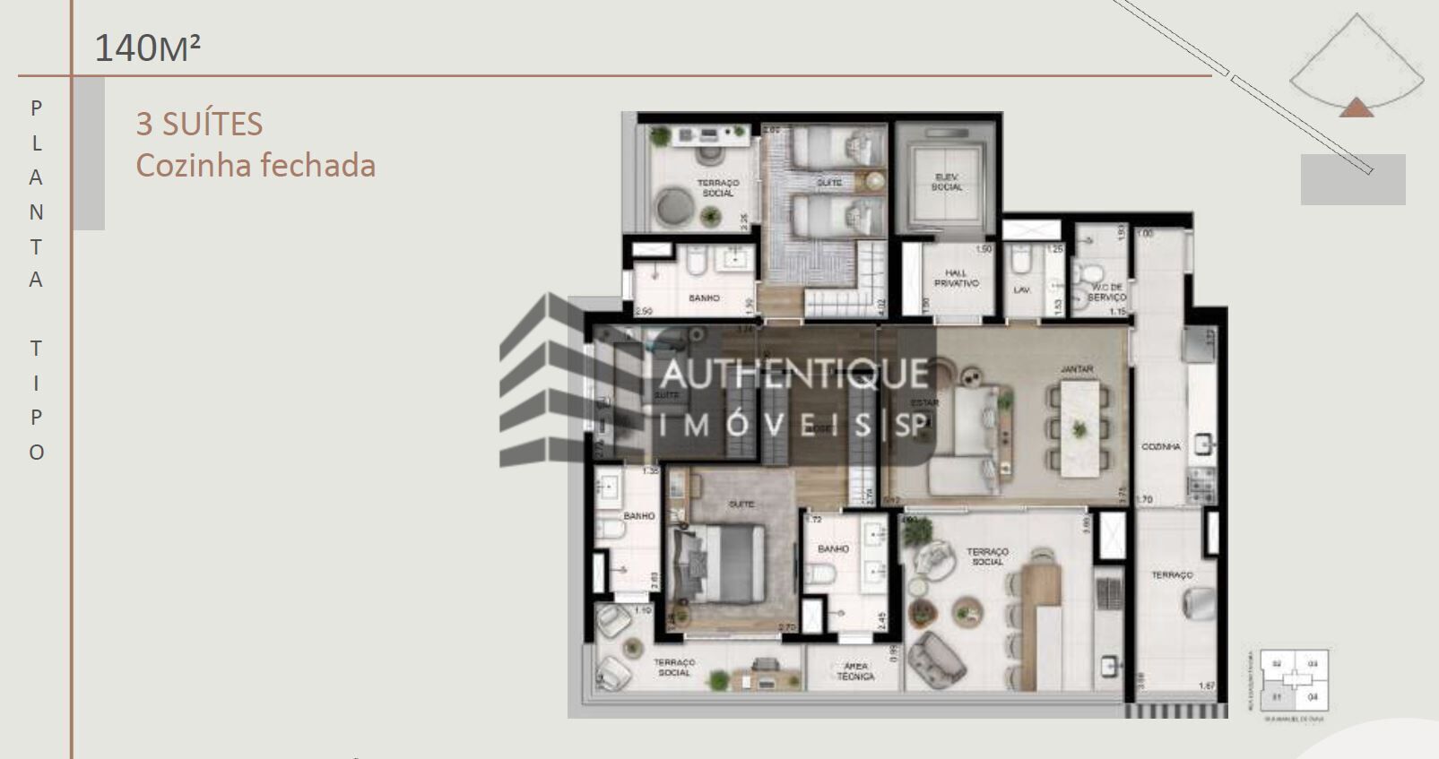 Cobertura à venda com 4 quartos, 239m² - Foto 53