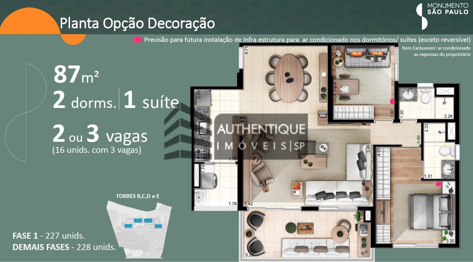 Apartamento à venda com 2 quartos, 87m² - Foto 19