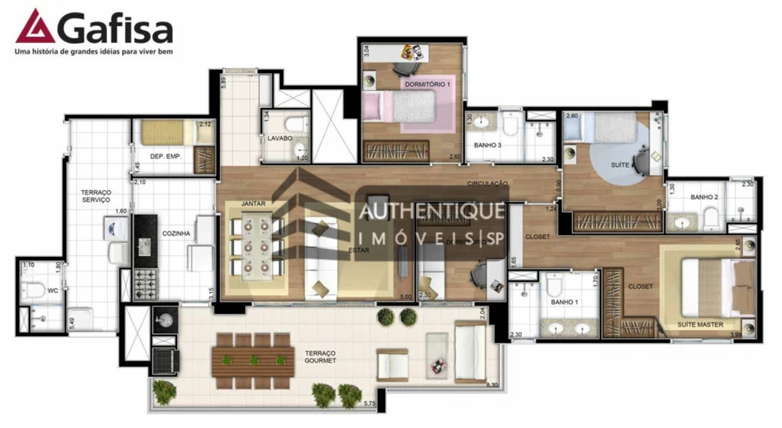 Apartamento à venda com 4 quartos, 128m² - Foto 28