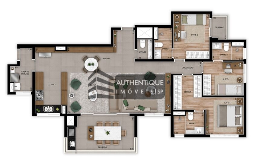 Apartamento à venda com 3 quartos, 86m² - Foto 10