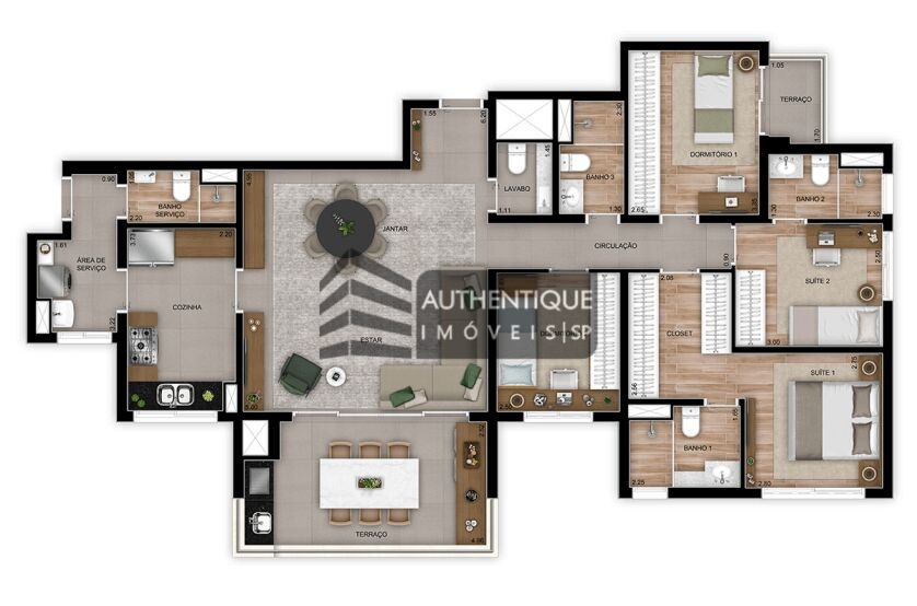 Apartamento à venda com 3 quartos, 86m² - Foto 5