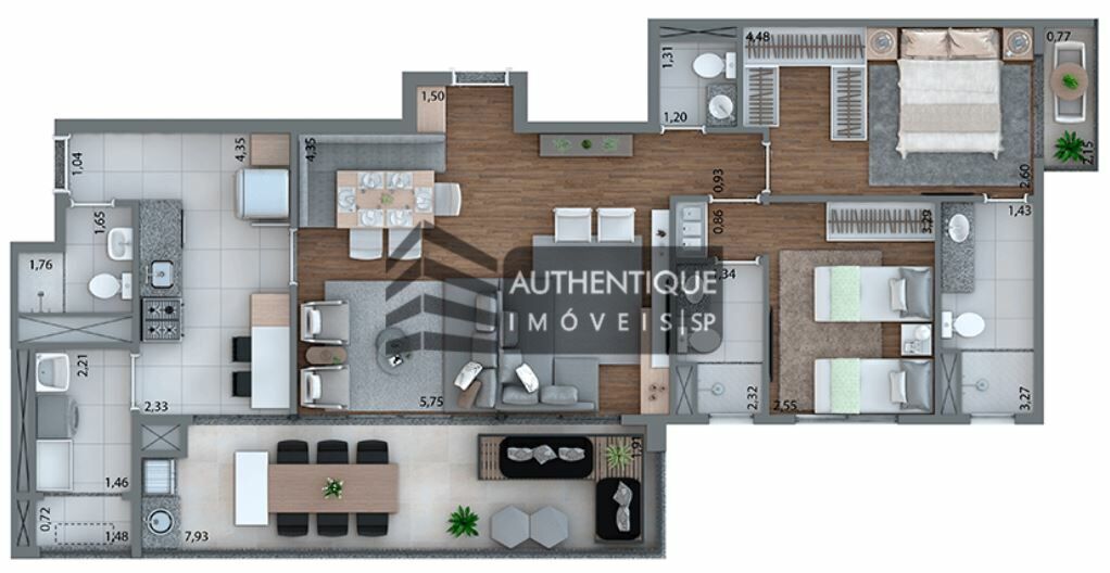 Apartamento à venda com 3 quartos, 106m² - Foto 23