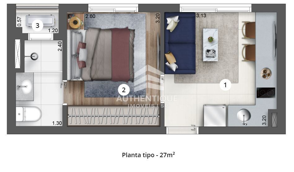 Apartamento, 2 quartos, 51 m² - Foto 28