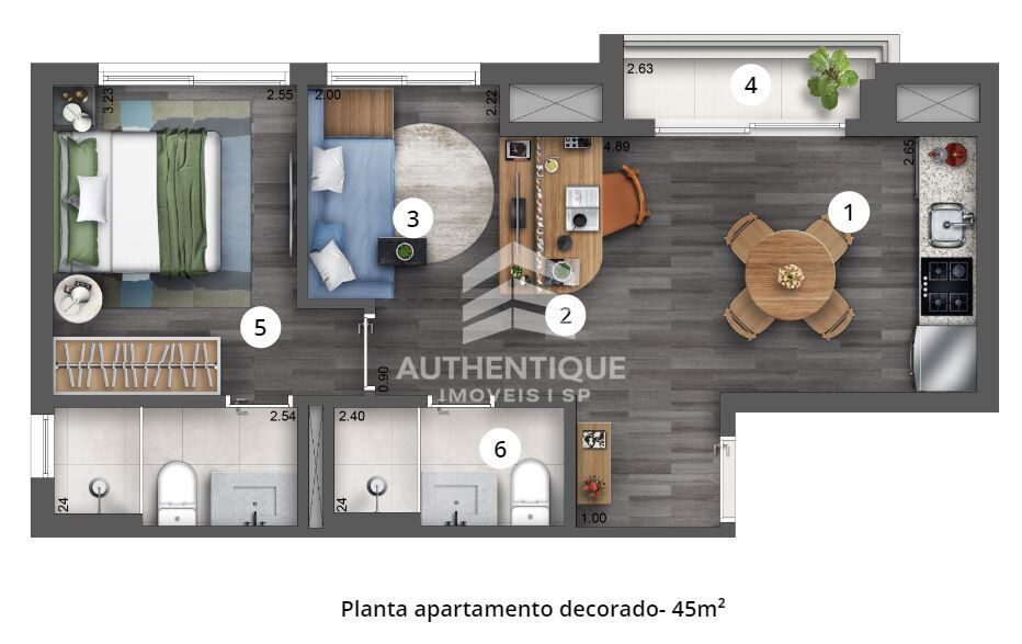 Apartamento, 2 quartos, 51 m² - Foto 29
