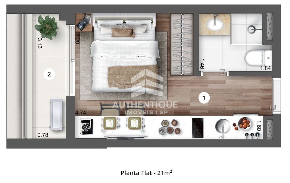 Apartamento, 2 quartos, 51 m² - Foto 27