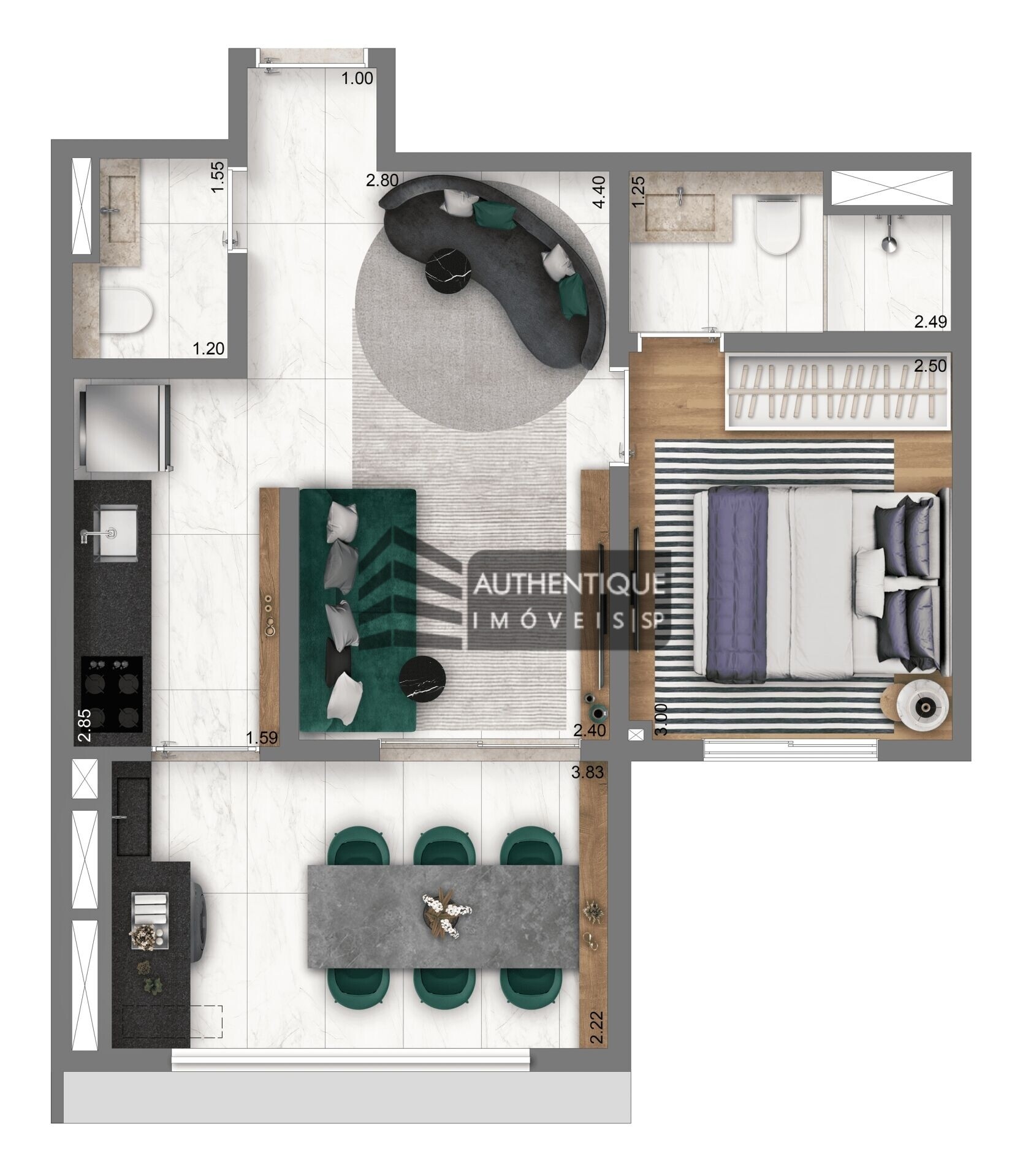 Apartamento à venda com 3 quartos, 87m² - Foto 17